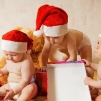 Как отметить Новый год с грудным ребенком?